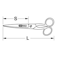 KS Tools 1180079 Universele schaar 250 mm - thumbnail