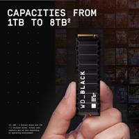 Western Digital Black WDS400T2XHE internal solid state drive 4 TB M.2 PCI Express 4.0 NVMe - thumbnail