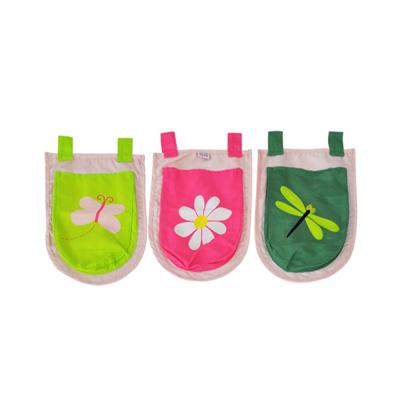 Vipack 3 zakjes Spring - roze - 51,5x30x3 cm