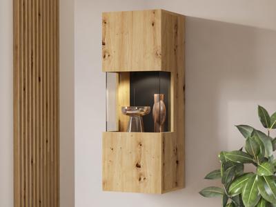 Wandkast AVATAR 1 deur artisan eik