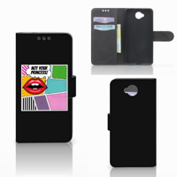 Microsoft Lumia 650 | Wallet Case | met Pasjes | Popart Princess - thumbnail