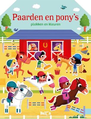 Standaard Uitgeverij Plakken- en kleuren paarden en pony's
