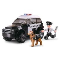 Sluban politieauto met hond - 78dlg. - thumbnail