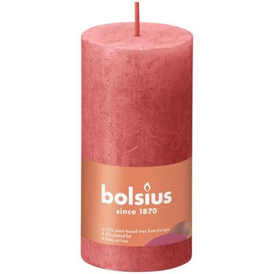 Bolsius Rustiek stompkaars 100/50 Pink