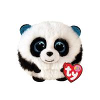 TY Puffies Knuffelbal Panda Bamboo 10 cm - thumbnail