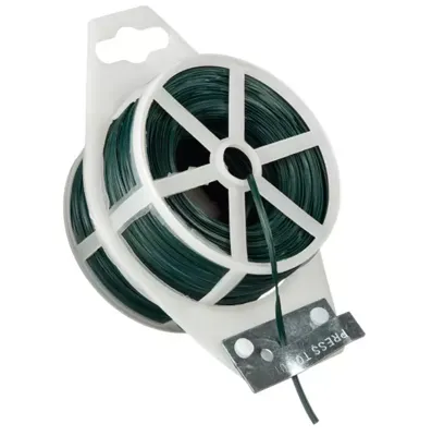 Nature bindband met metalen kern 50 meter groen