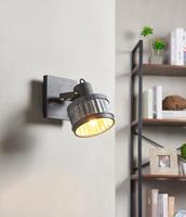 Eglo Antiekgrijze opbouwspotTurrock - 43444 - thumbnail