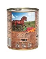 O'CANIS hondenvoer in blik- nat hondenvoer- paardenvlees met groenten en lijnzaad- 800 g - thumbnail