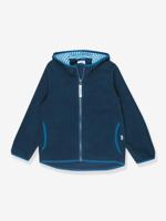 Fleece kinderjas PAUKKU FINKID, zip-in binnenjas marineblauw - thumbnail