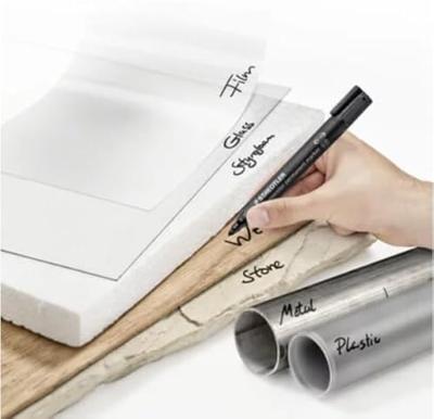 Viltstift staedtler 352 rond 2mm rood | 10 stuks