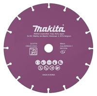 Makita Accessoires Doorslijpschijf 230x22,23x1,3mm - B-53718 B-53718 - thumbnail