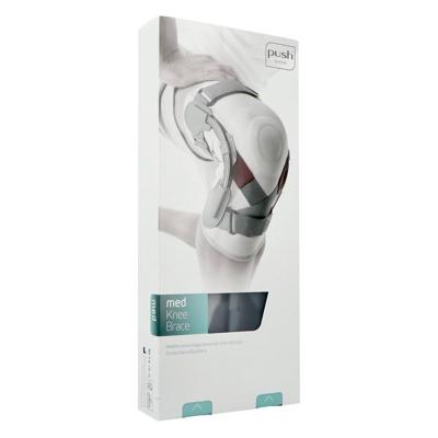 Push Med Kniebrace - 5 - Universeel - Grijs