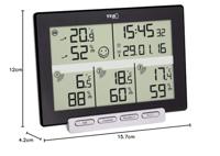 TFA Dostmann Multi-Sens 30.3057.01 Draadloze thermo- en hygrometer Zwart - thumbnail