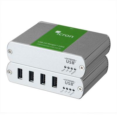 Icron 00-00348 4-Poort USB Ranger 2304 USB 2.0 Extenderset