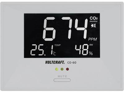 VOLTCRAFT CO2-60 Kooldioxidemeter 0 - 3000 ppm