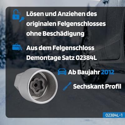 SW STAHL Rim lock adapter bmw sw-steel,no.41,from 02384