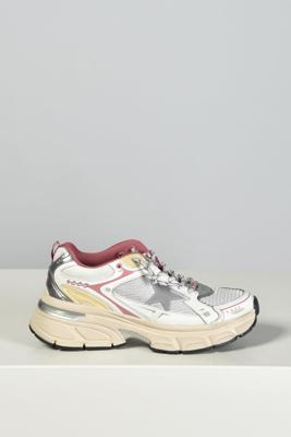 Golden Goose sneakers Lightstar GWF00724.F007913.70208 silver/white/red