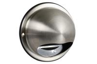 Enzo RVS buitenrooster 125mm design model bol - 1400455 - thumbnail