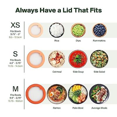 Food Huggers Siliconen deksel - gradual green - xtra small