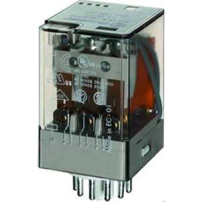 Finder 60.13.8.012.0040 Steekrelais 12 V/AC 10 A 3x wisselcontact 1 stuk(s)