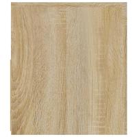 Nachtkastjes 2 st met LED-verlichting 60x35x40 cm sonoma eiken - thumbnail