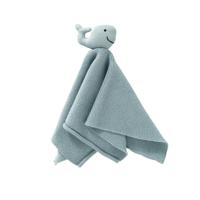 Fresk knuffeldoekje Whale blue - thumbnail