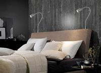 Fischer & Honsel Bed leeslampSten met bed bevestiging - 30702 - thumbnail