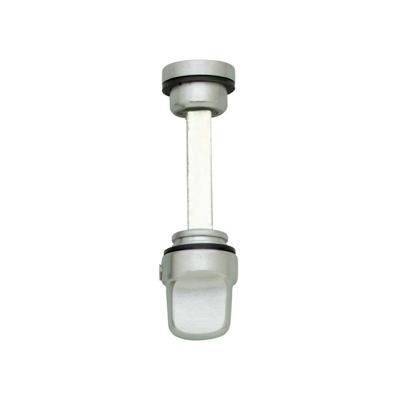 WC-olive los 8mm verlengd chroom mat