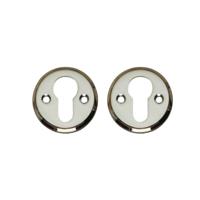 Intersteel Set van 2 cilinderrozettenTira rond nikkel schroef - 0018.317387 - thumbnail