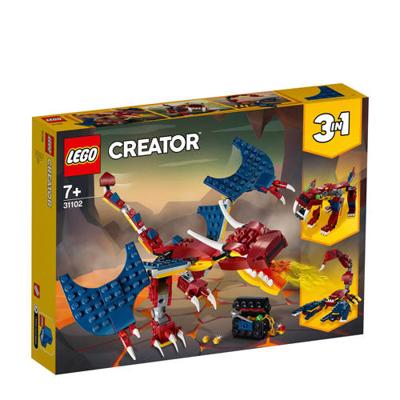 Lego Creator 31102 3in1 Vuurdraak
