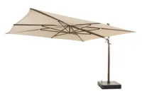 4 Seasons Outdoor | Finca Zweefparasol 400 x 300 cm | Wenge Frame Beach - thumbnail