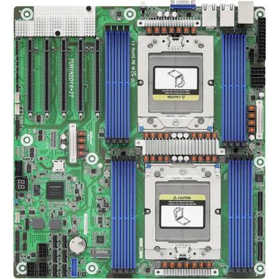 ASRock TURIN2D16-2T Moederbord Socket AMD SP5 Vormfactor EEB Moederbord chipset SoC