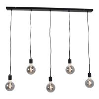 Urban Interiors HanglampBulby 5-lichts Zwart - AI-CL-2200-5 - thumbnail