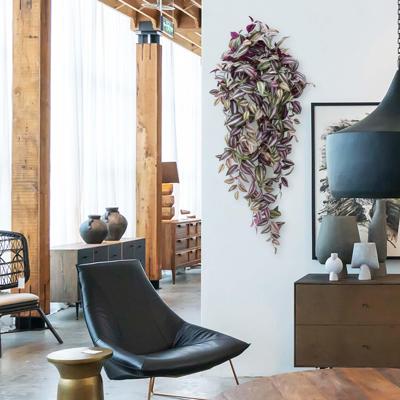 Tradescantia kunst hangplant 100cm - paars Tradescantia kunst hangplant 100cm - paars