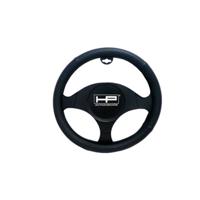 HP Autozubehör Stuurwielhoes (Ø x h) 40.5 cm x 3.5 cm Echt leer Zwart 37 - 39 cm - thumbnail