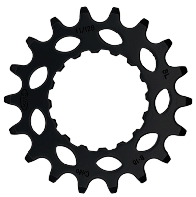 KMC tandwiel Bosch Gen 2 super narrow 18T vóór zwart KMC tandwiel Bosch Gen 2 super narrow 18T vóór zwart