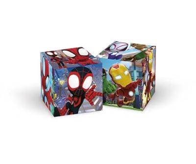 Clementoni blokpuzzel spidey and his amazing friends, 6st.
