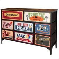 Ladekast Max Home Vintage 103 x 77 x 30 cm - thumbnail