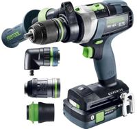 Festool TPC 18/4 4,0/5,0 I-Set/XL QUADRIVE Accu klop-/schroefboormachine 18V 4.0/5.0Ah in Systainer - 577622 - thumbnail