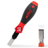 Wiha Universeelschraperset SoftFinish | 12-delig | in blister - 26920 - 26920 - thumbnail