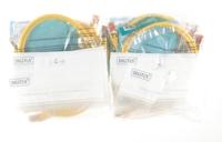 Digitus DK-1644-010-Y-10 RJ45 Netwerkkabel, patchkabel CAT 6 S/FTP 1.00 m Geel Folie afscherming, Afscherming totaal, Afgeschermd, Halogeenvrij, Simplex, - thumbnail