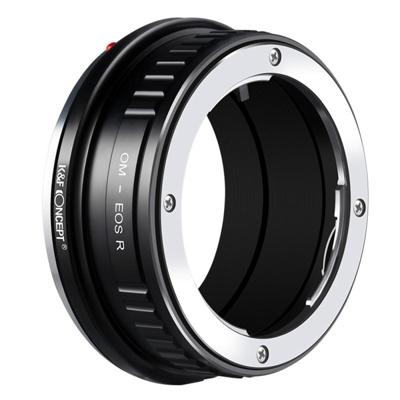 K&F Concept lensadapter Olympus OM naar Canon EOS R mount - compatibel met Canon EOS R, RP, RA, R5, R6
