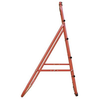 VidaXL Voetbal kickback rebounder verstelbaar 96x80x96 cm staal en pe - thumbnail