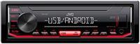 JVC KD-X162 1DIN Mechless Autoradio met Bluetooth ingebouwd. Geschikt voor iPod/iPhone - thumbnail