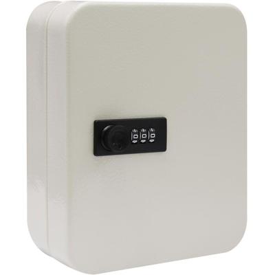 Sleutelkast met combinatieslot, voor 30 sleutels, wit