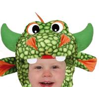 Draak Kostuum Dreumes Groen - thumbnail