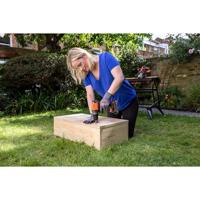 Trapano avvitatore a batteria 18V + 2 batterie da 2Ah + caricabatteria - BLACK&DECKER - BCD382D2XK-QW - Con custodia per il trasporto - thumbnail