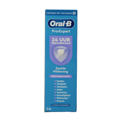 Oral B Tandpasta pro-expert whitening 75 Milliliter