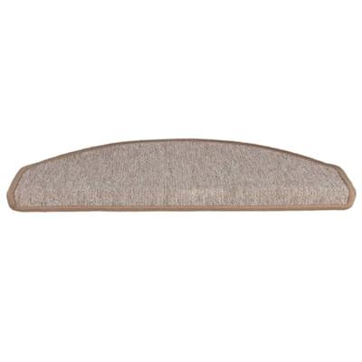 VidaXL Trapmatten 10 st 65x24x4 cm lichtbruin halfrond groot VidaXL Trapmatten 10 st 65x24x4 cm lichtbruin halfrond groot