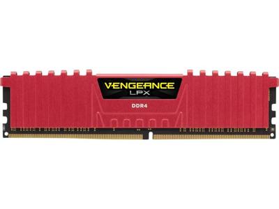 Corsair PC-werkgeheugen module Vengeance LPX CMK8GX4M1A2400C16R 8 GB 1 x 8 GB DDR4-RAM 2400 MHz CL16-16-16-39 Corsair PC-werkgeheugen module Vengeance LPX CMK8GX4M1A2400C16R 8 GB 1 x 8 GB DDR4-RAM 2400 MHz CL16-16-16-39